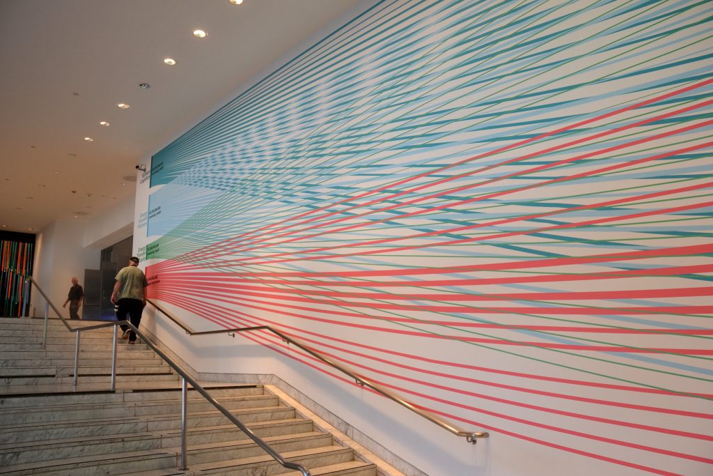 hammer museum interior painting entrance westwood la