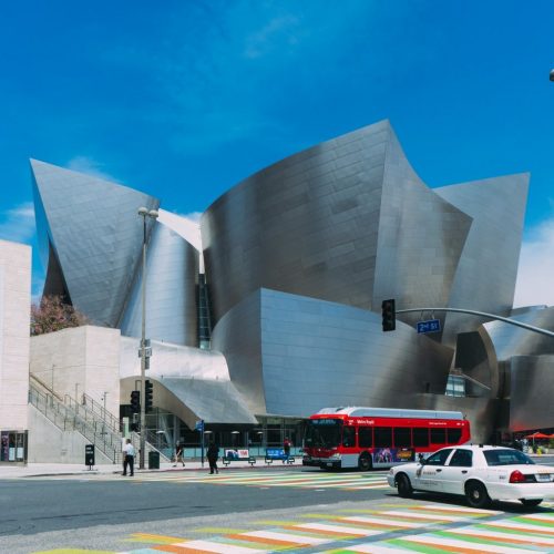 Crazy Architecture and Compositions by the LA Philharmonic at Walt Disney Concert Hall