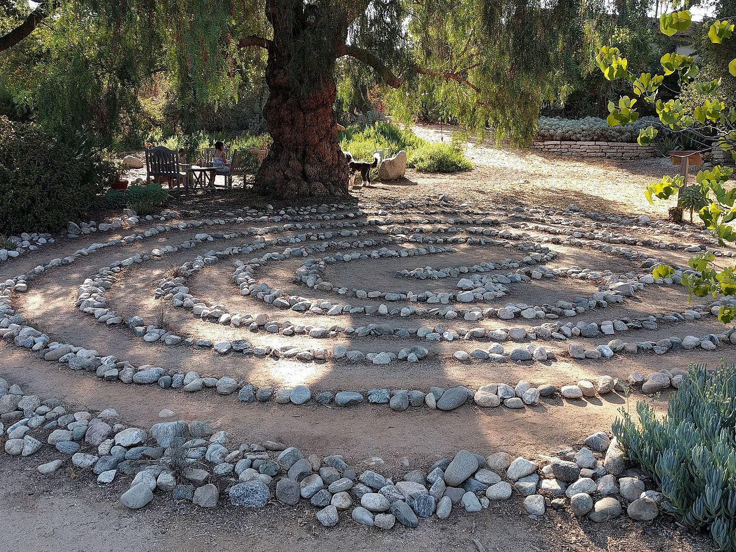 The Hidden Pasadena Gem with a Rock Spiral Maze: Arlington Garden
