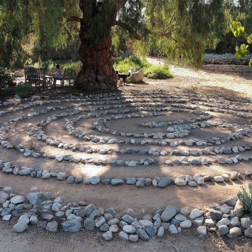The Hidden Pasadena Gem with a Rock Spiral Maze: Arlington Garden