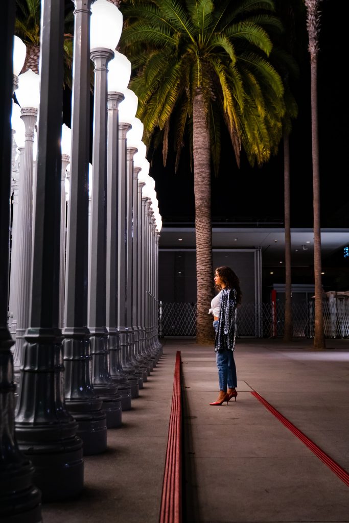 lacma lights structure art installation photo op los angeles santa monica bevely hills west