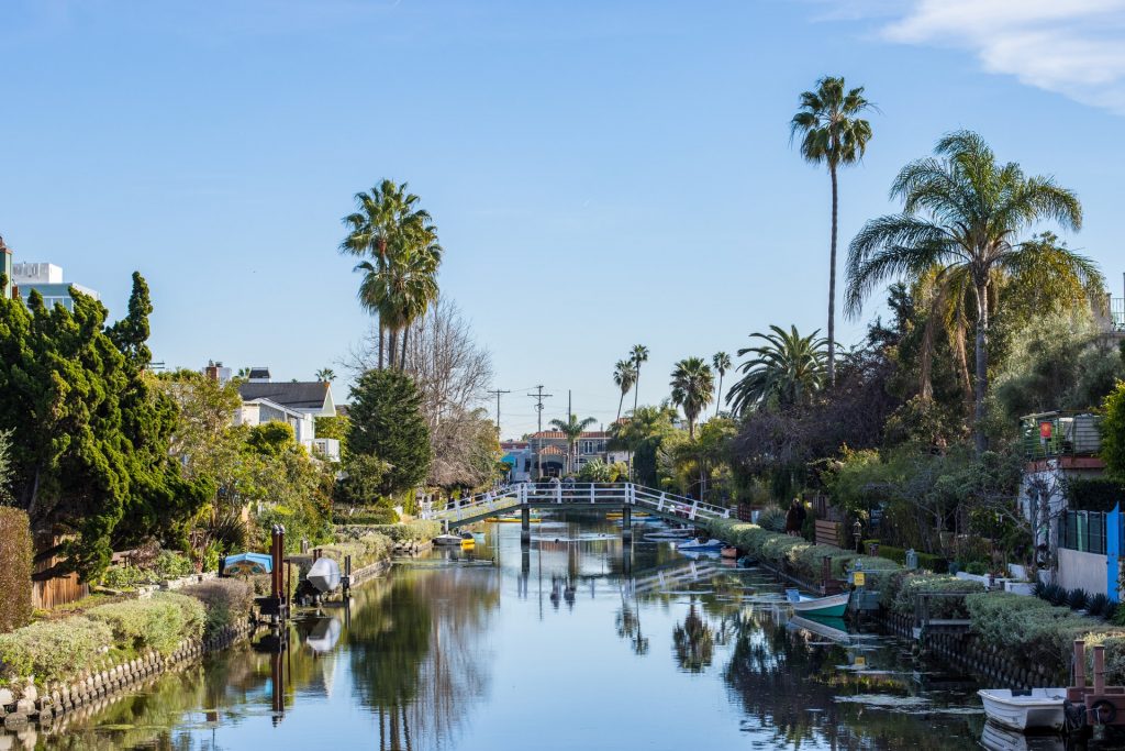 venice canals beautiful los angeles west la santa monica