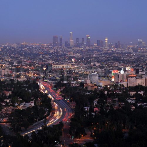 The Amazing Views of Los Angeles on Mulholland Drive: Scenic Overlook