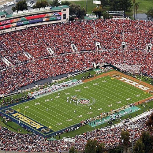 Pasadena’s Finest Stadium for Concerts, Fireworks, and Football Games: Rose Bowl