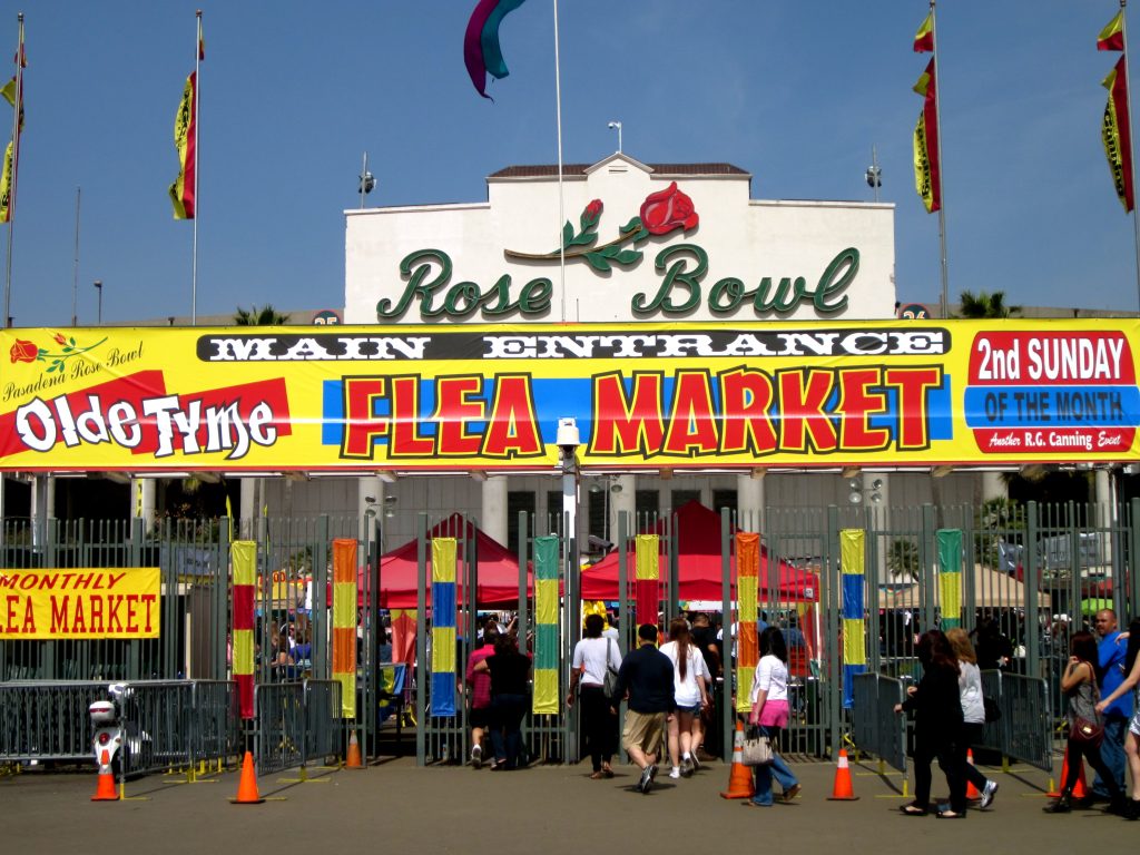 rose bowl flea market olde tyme swap meet thrifting