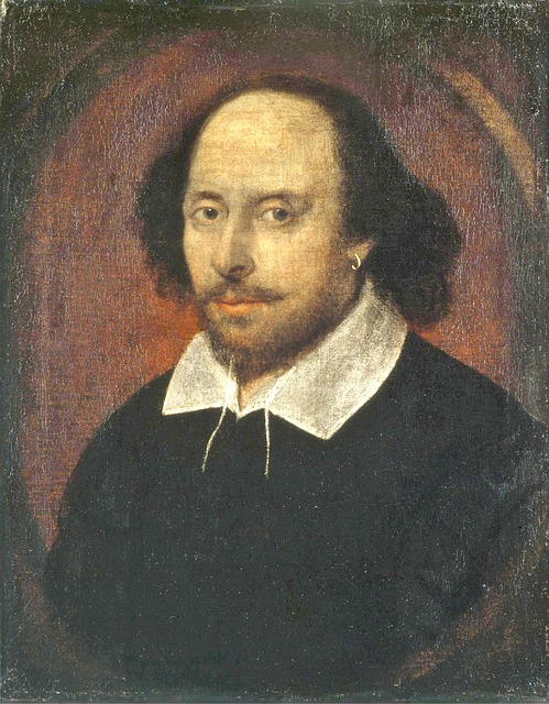 william shakespeare portrait painted