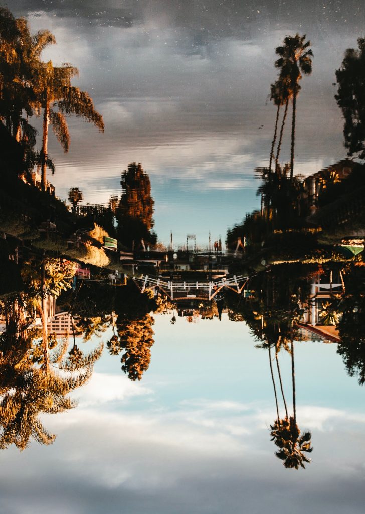 venice canals hdr crazy inversion pic los angeles west la