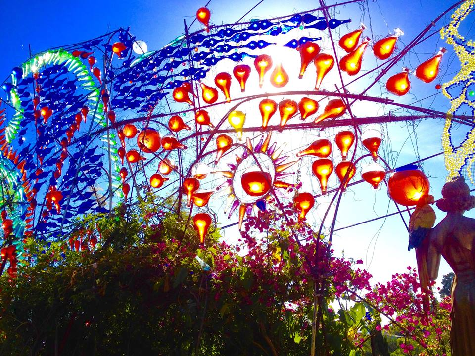 The Glorious Glass Glistening of Phantasma Gloria at Randyland in Echo Park