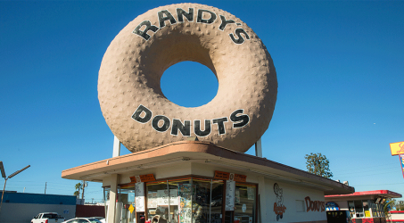 Name a More Iconic (and Delicious) Sign, We Dare You: Randy’s Donuts in Inglewood