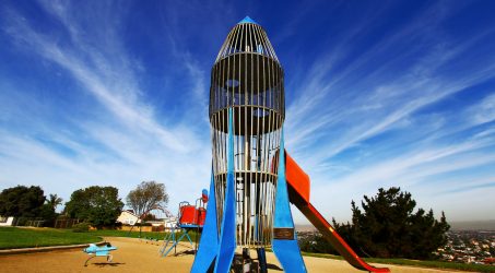 Coolest Park in Torrance?: Los Arboles Rocketship Park