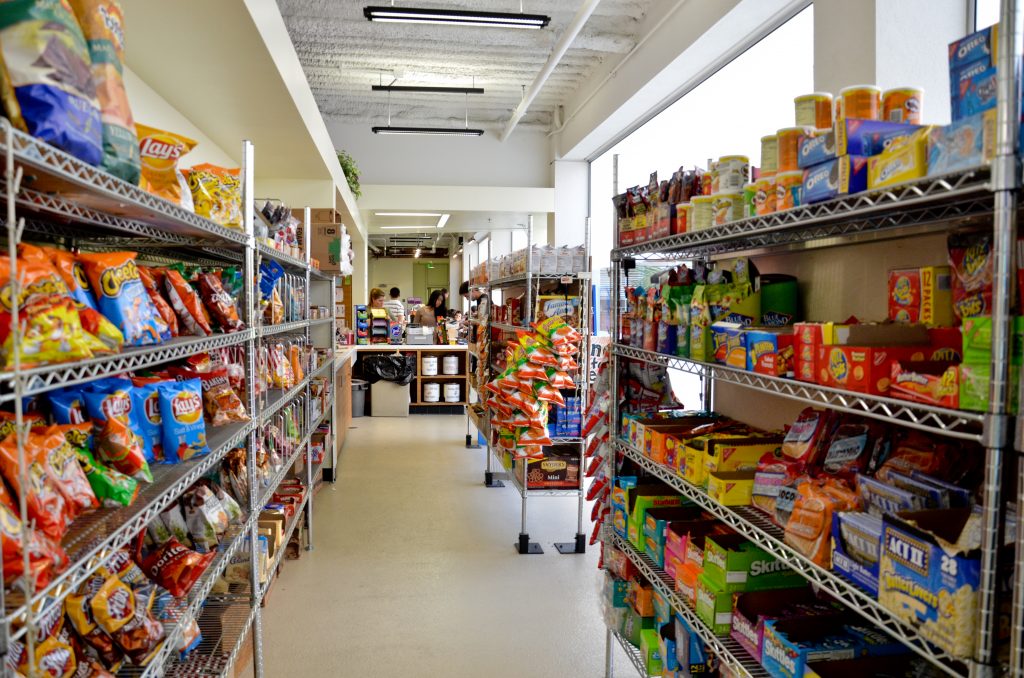 UCLA SEAS Cafe snacks popcorn chips junk food