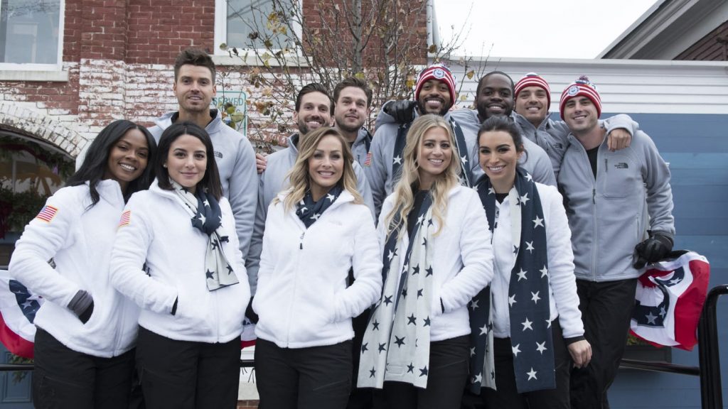 bachelor winter games cast