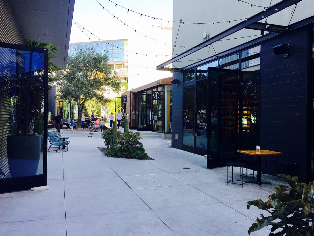 the platform culver city shopping center outdoors