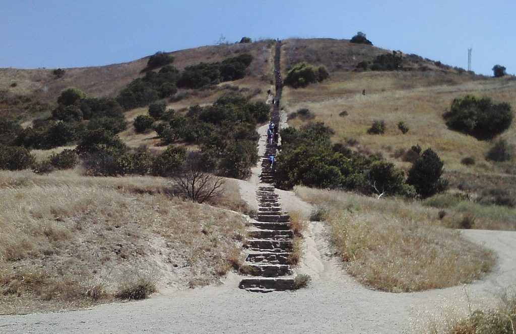culver city stairs walking hiking exercising