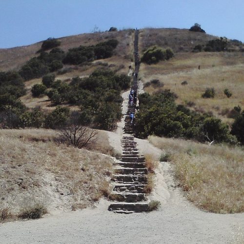 The Culver City Steps / Stairs aka Baldwin Hills Scenic Overlook is an Amazing Outdoors Workout