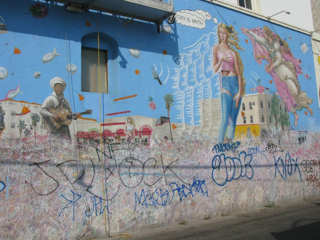 mural  venice beach graffiti 