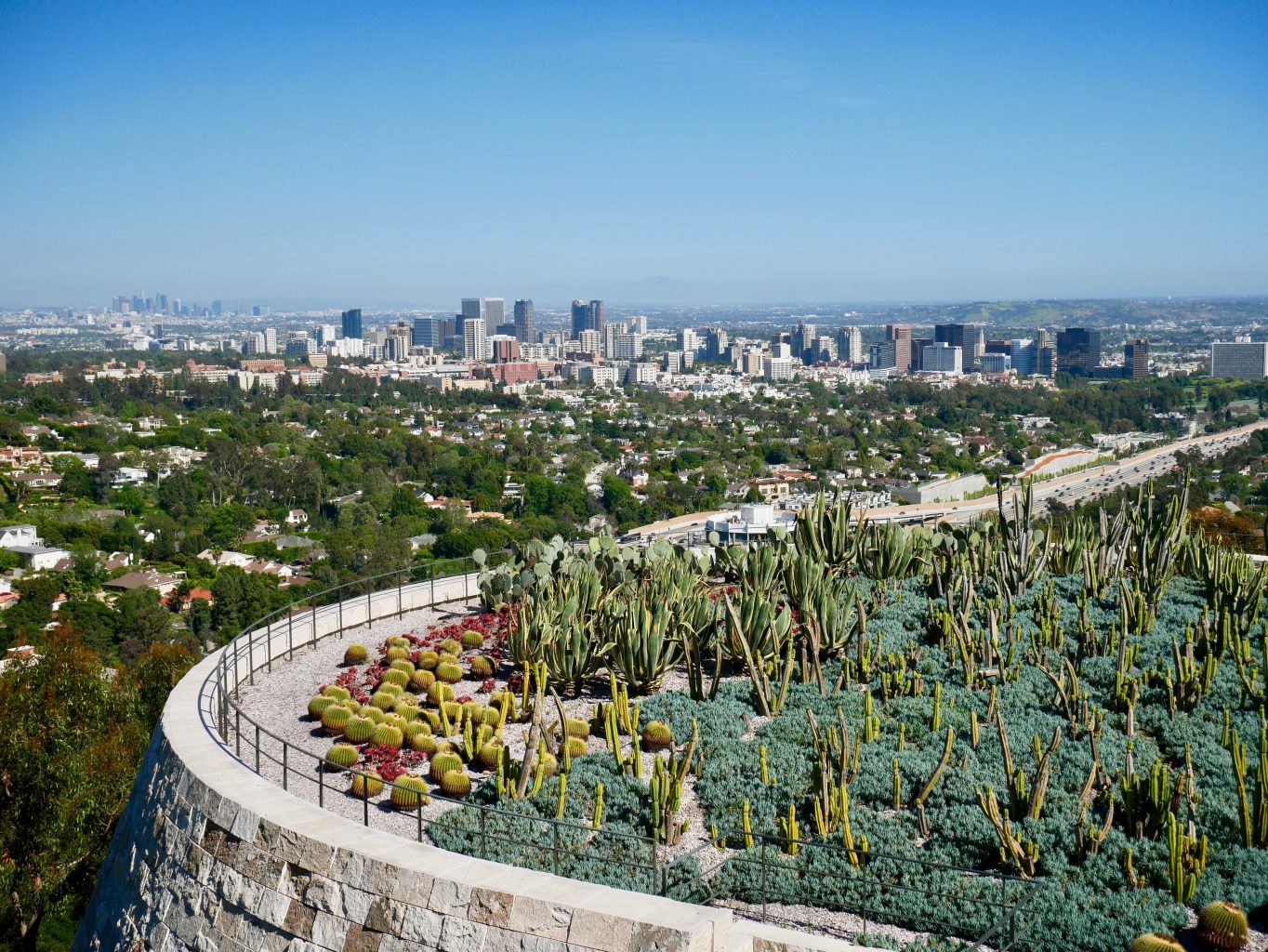 cactus garden getty center