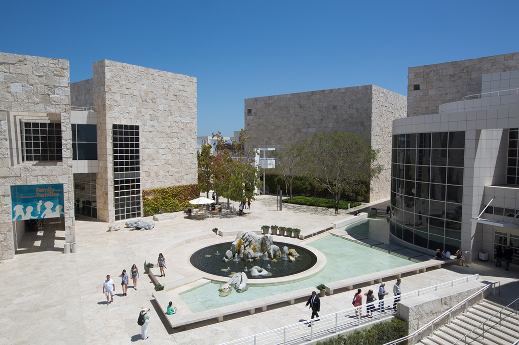 getty architecture outside building