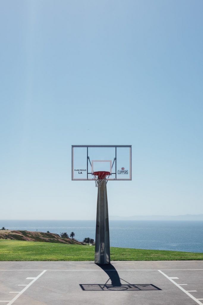 basketball hoop san pedro angels gate korean park friendship bell