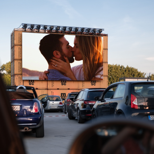 Safely watch movies from your car at The Roadium Drive-In Theater in Torrance