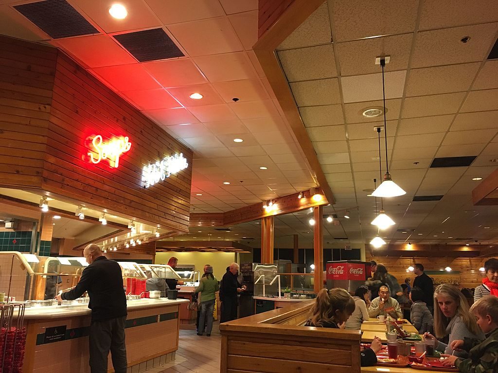 souplantation sweet tomatoes buffet chain restaurant interior