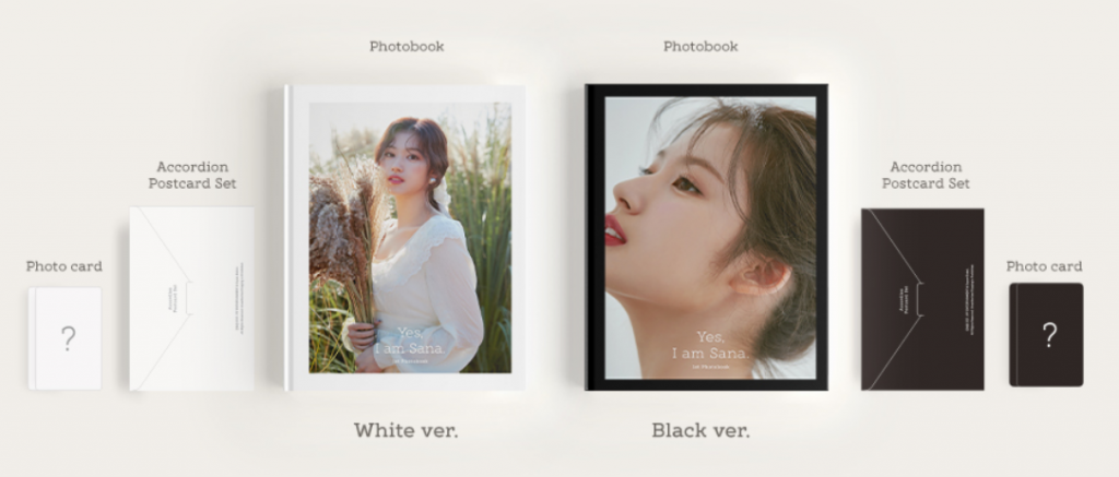 yes i am sana photobook