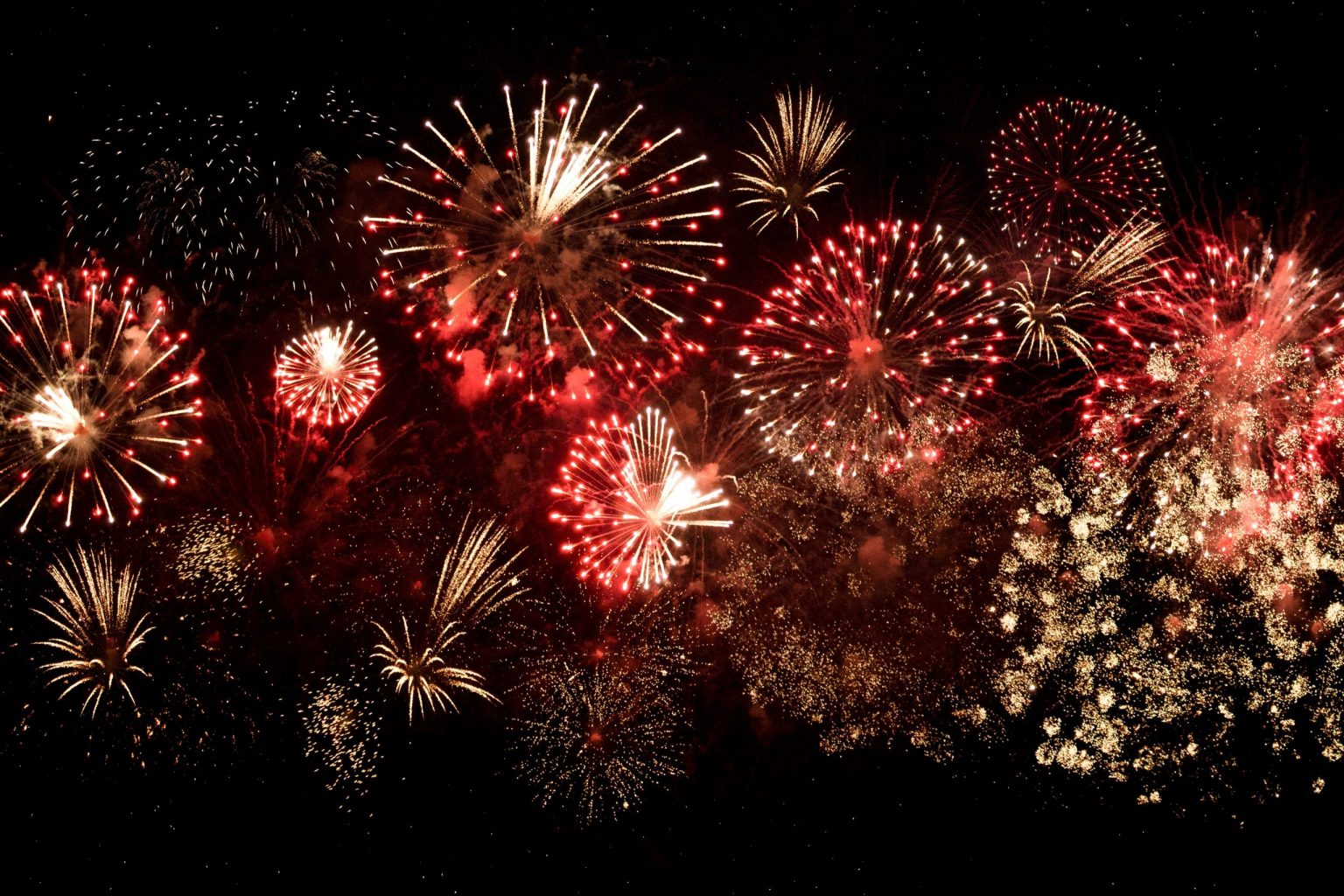 New Year's Eve Fireworks Show in Marina Del Rey