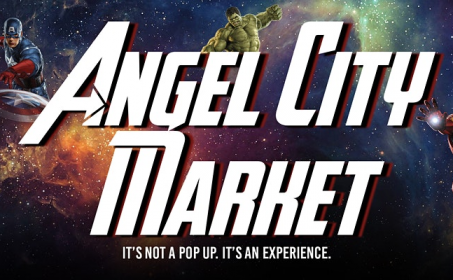 Angel City Market has shopping, a DJ, food, drinks, and more