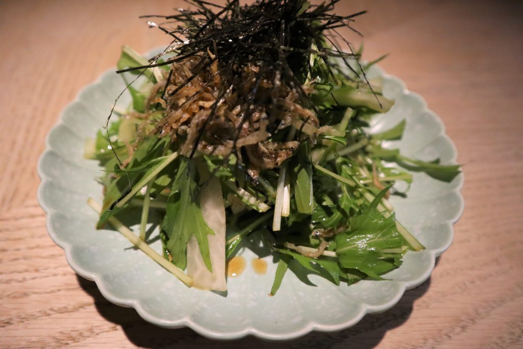 los angeles brentwood imari japanese restaurant salad