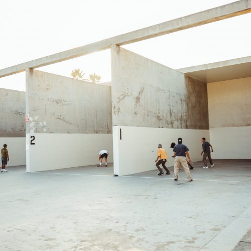 Outdoor 3-Wall Handball Courts at Venice Beach Recreation Center