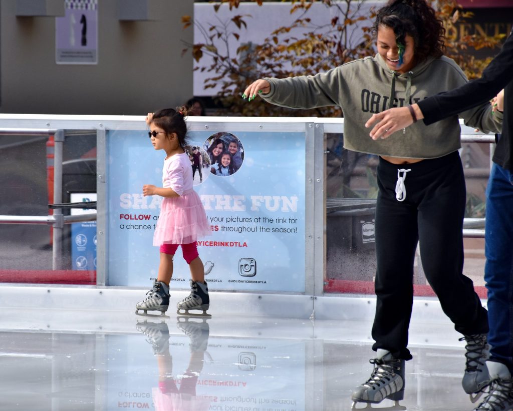 pershing square downtown los angeles ice skating