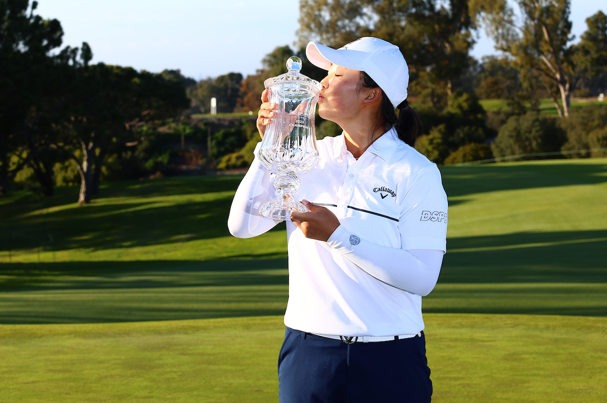 Ruoning Yin wins first LPGA event at 2023 DIO Implant LA Open